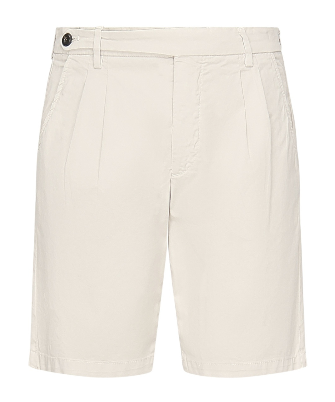 Eleventy Belt Loop Shorts In Neutral