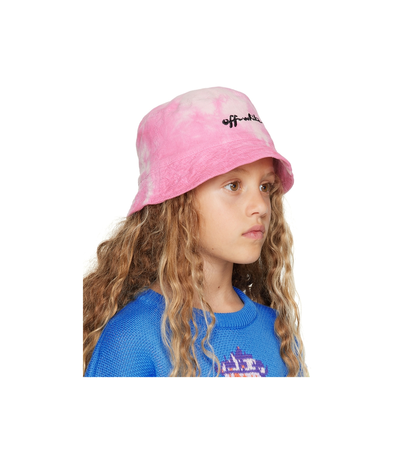 Off-white Tie Dye-print Buckle Hat In Multi