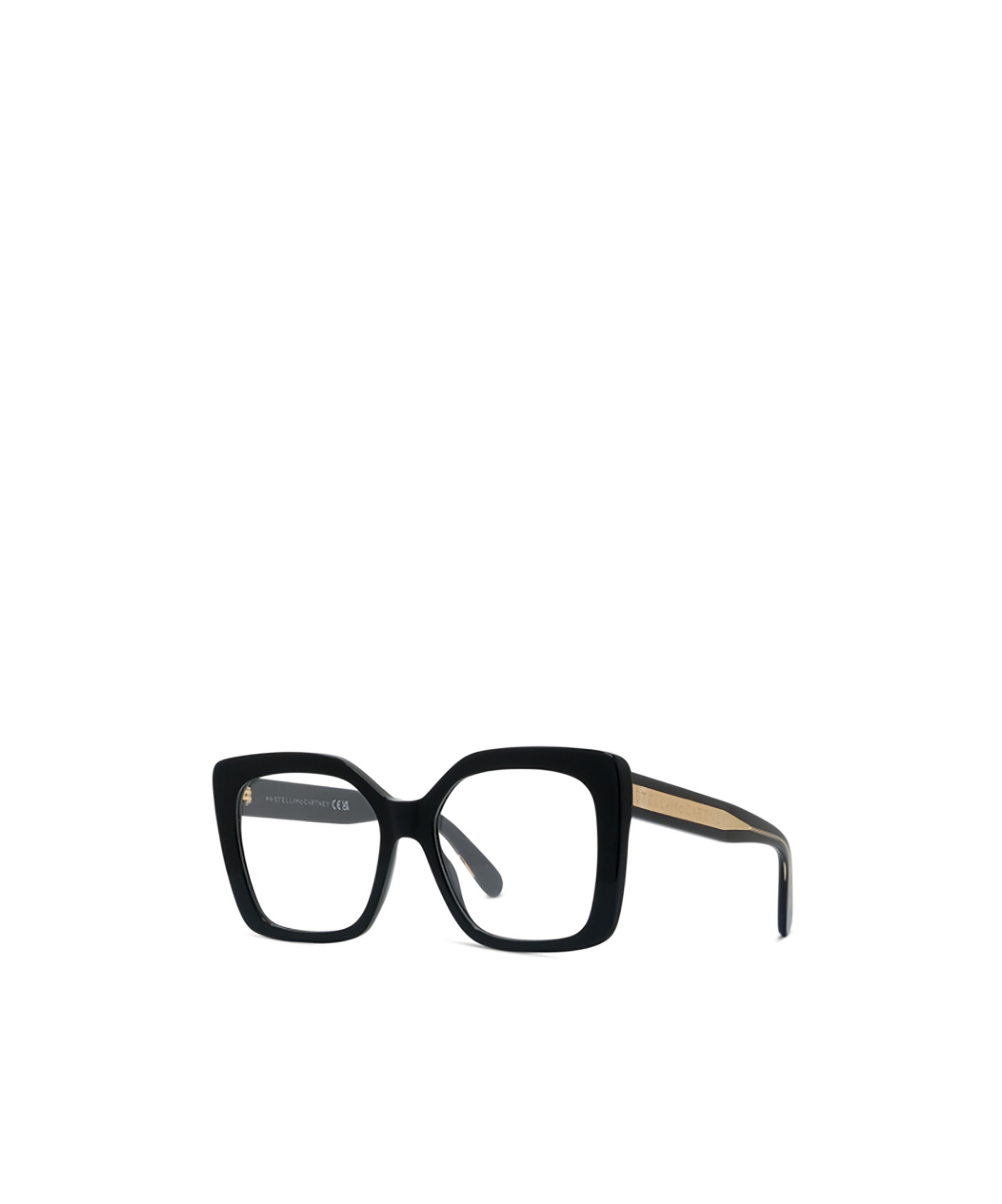 Stella Mccartney Eyewear Rectangle-frame Glasses In Black