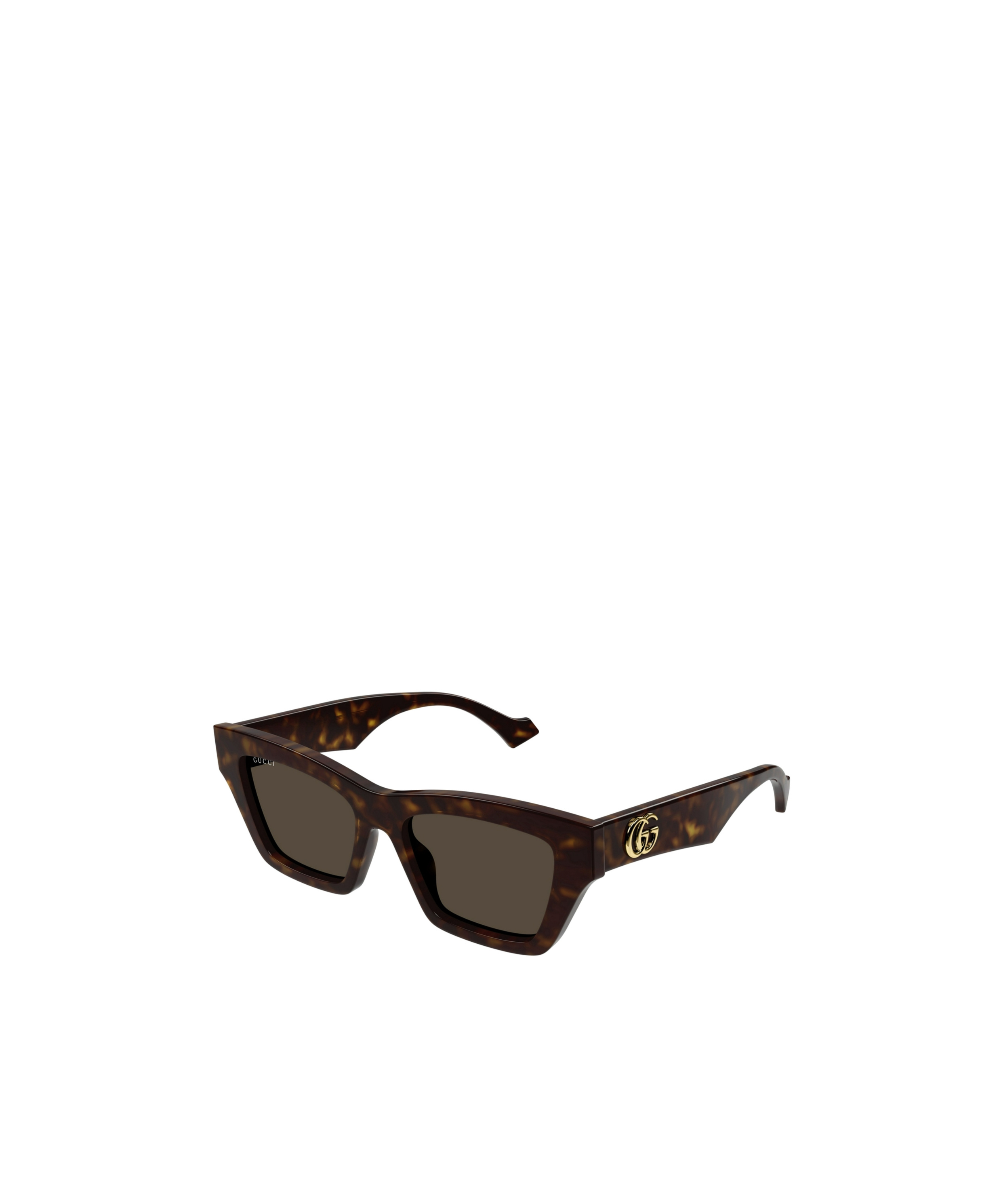 Gucci Eyewear Cat Eye Frame Sunglasses In Brown