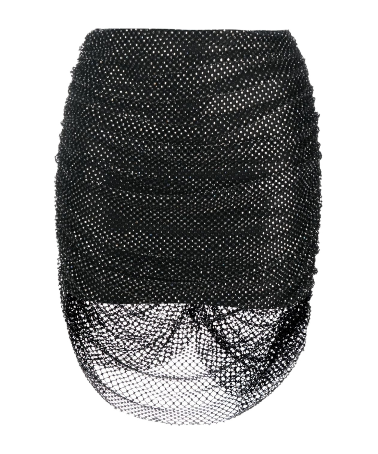 Giuseppe Di Morabito Rhinestone-embellished Mesh Miniskirt