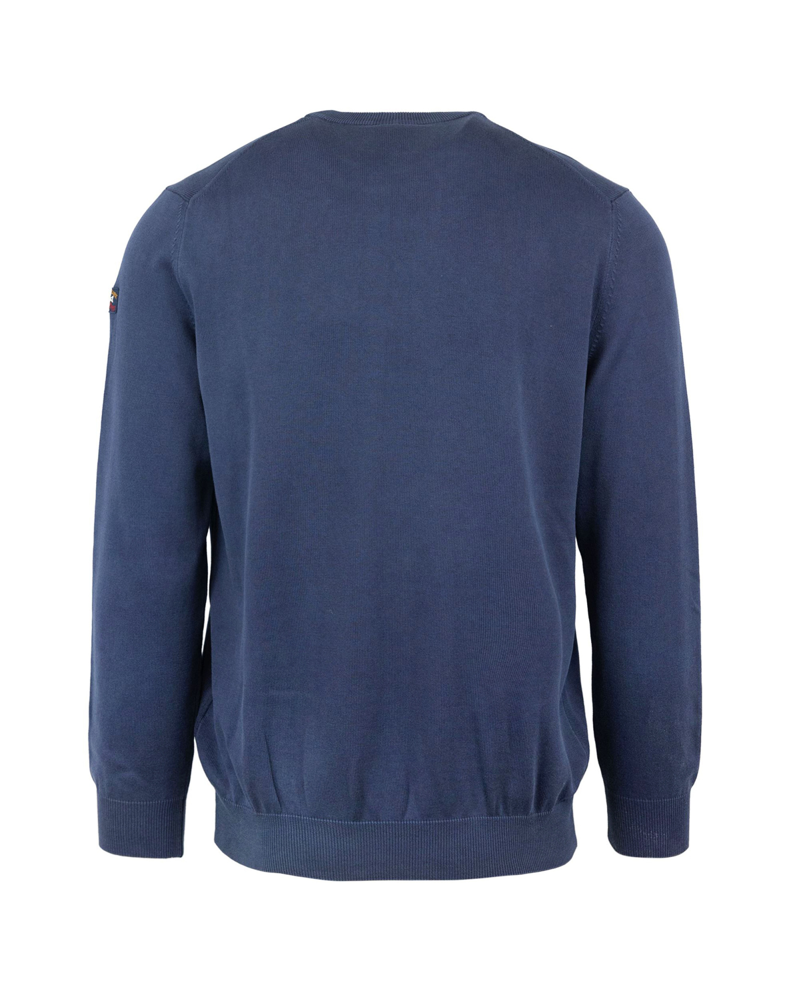 Paul & Shark Round Neck Sweater In Blue