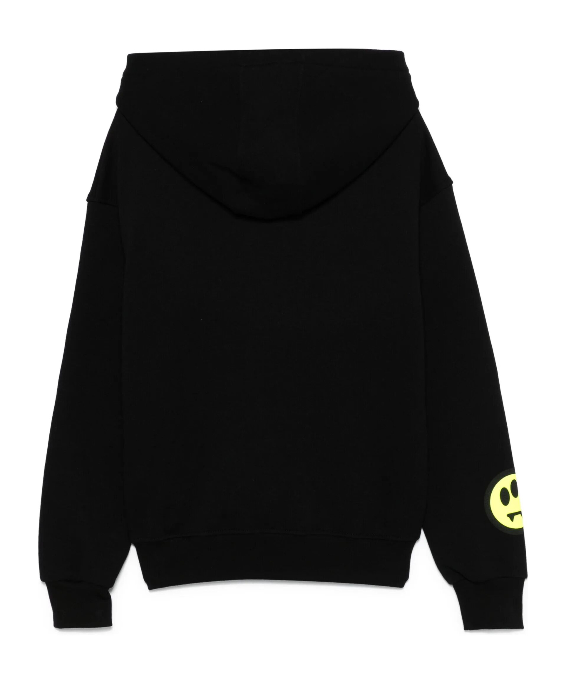 Barrow Raised-logo Hoodie In Black