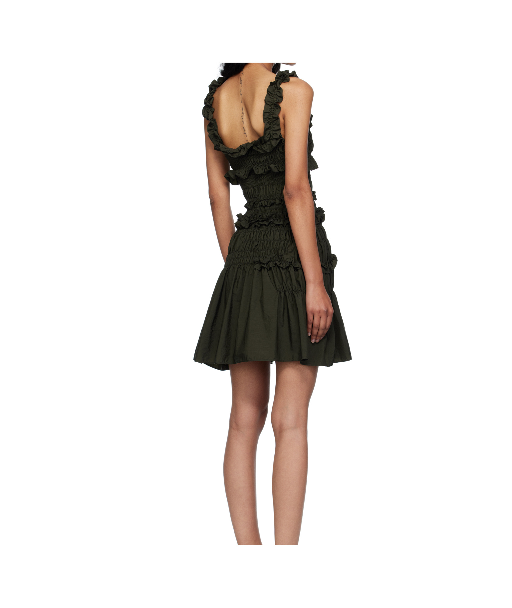 Cecilie Bahnsen Sleeveless Dress In Black