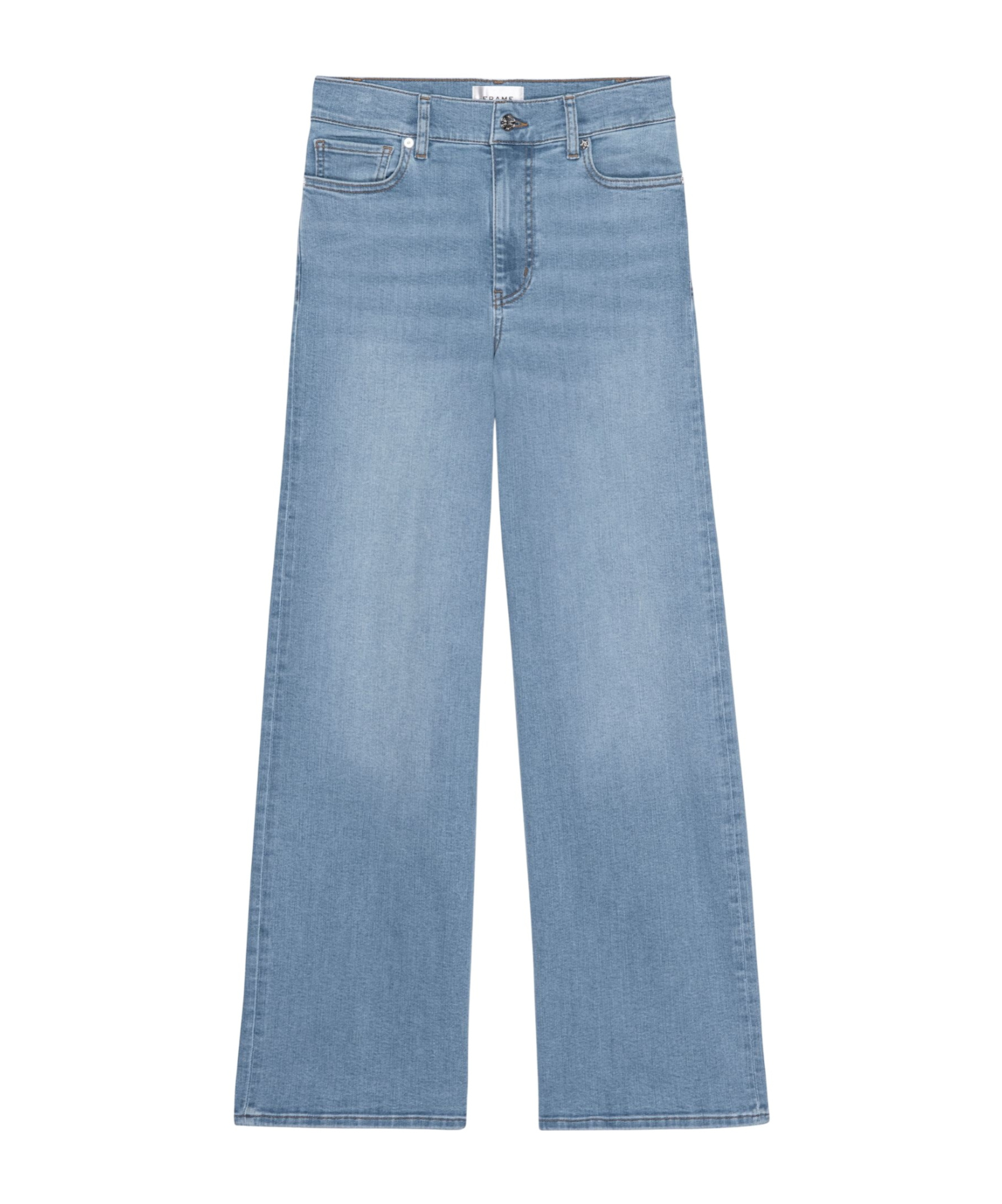 Frame Le Slim Palazzo Jeans In Blue