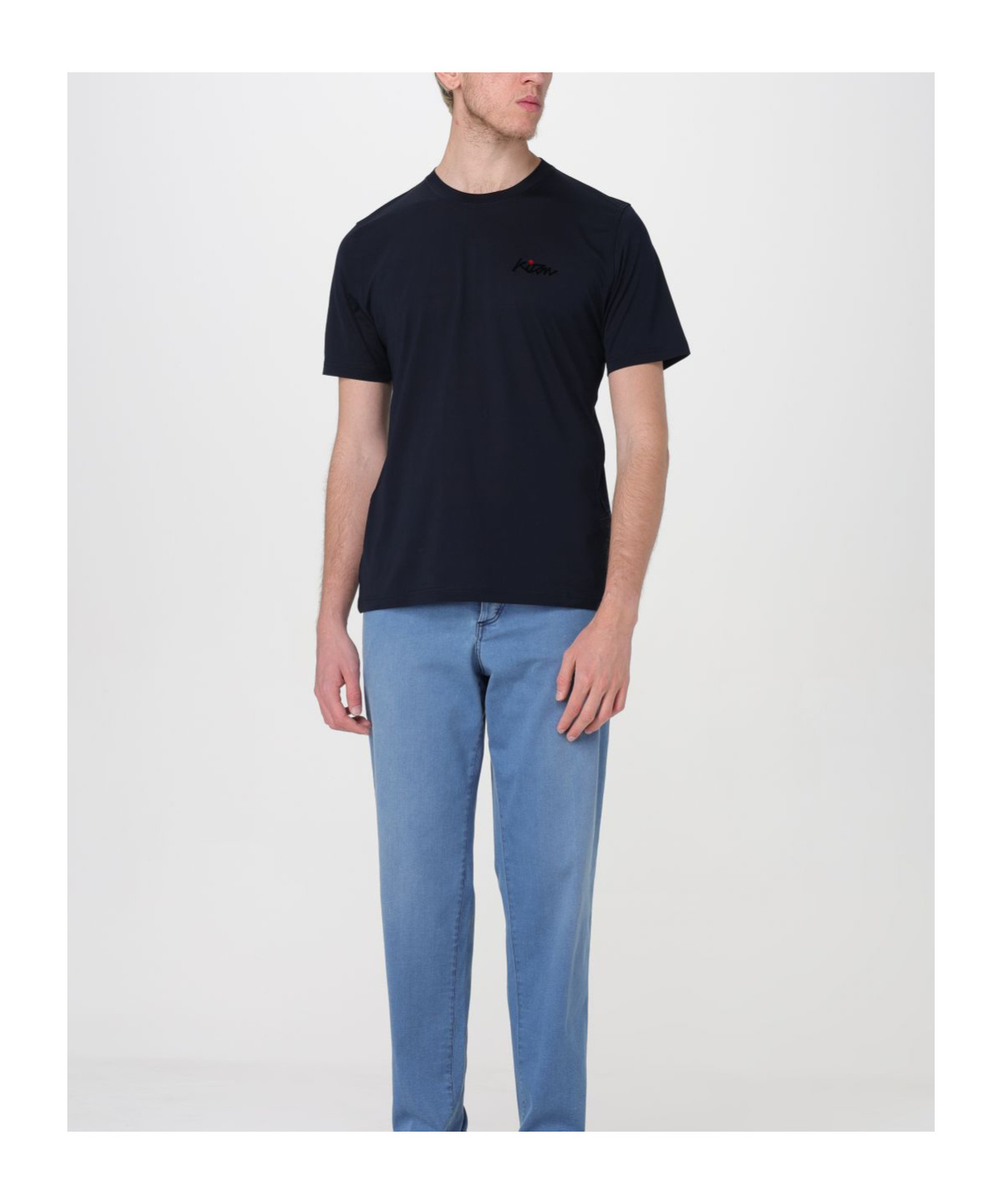 KITON ITEM O-NECK SHORT-SLEEVED T-SHIRT 