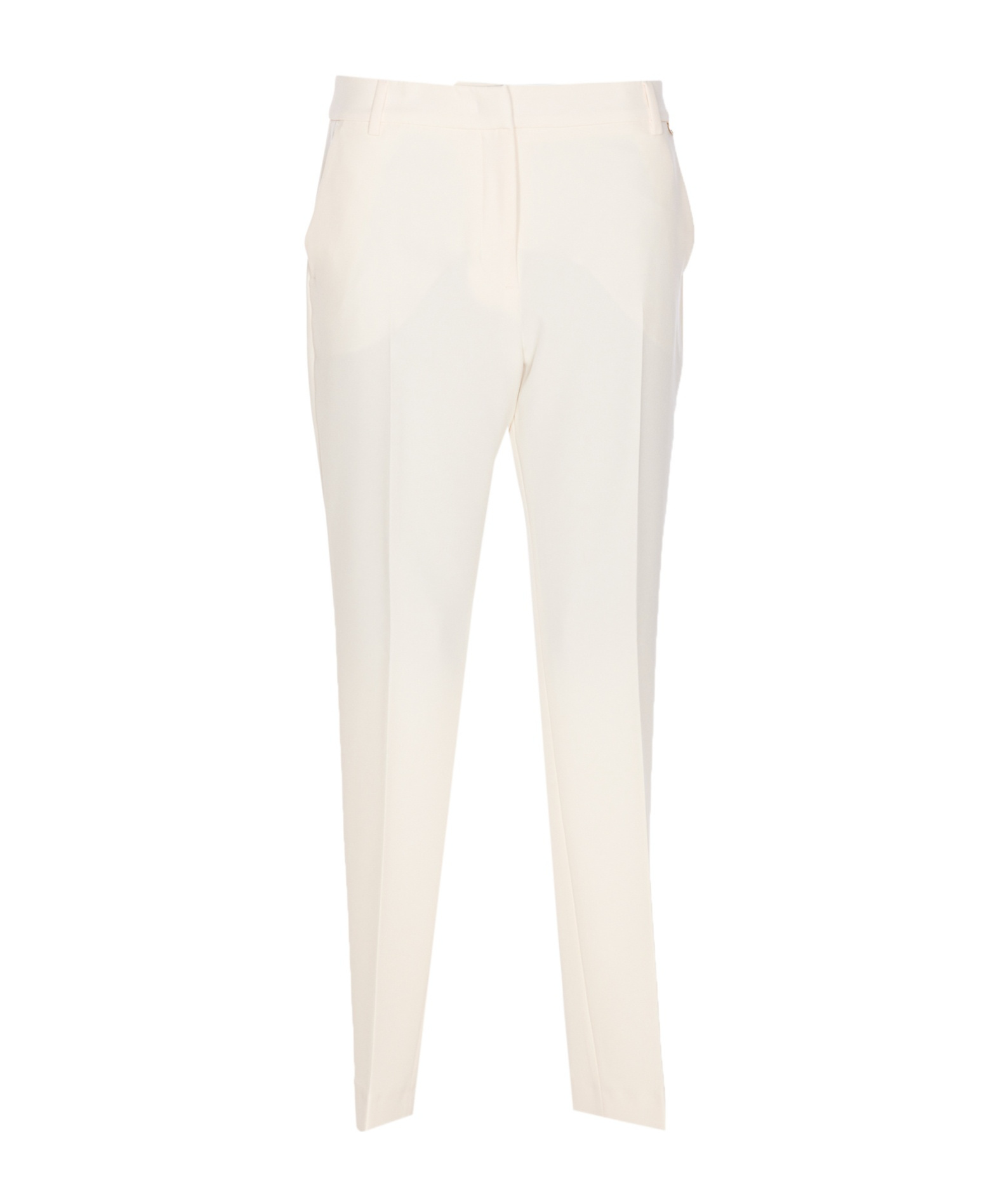 Liu •jo Liu Jo Smart Slim-fit Trousers In White