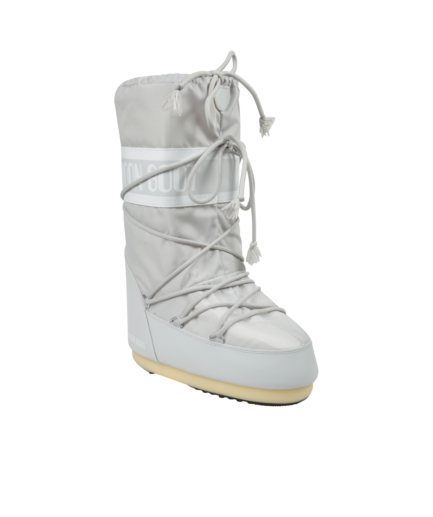 Moon Boot Logo-print Boots In White
