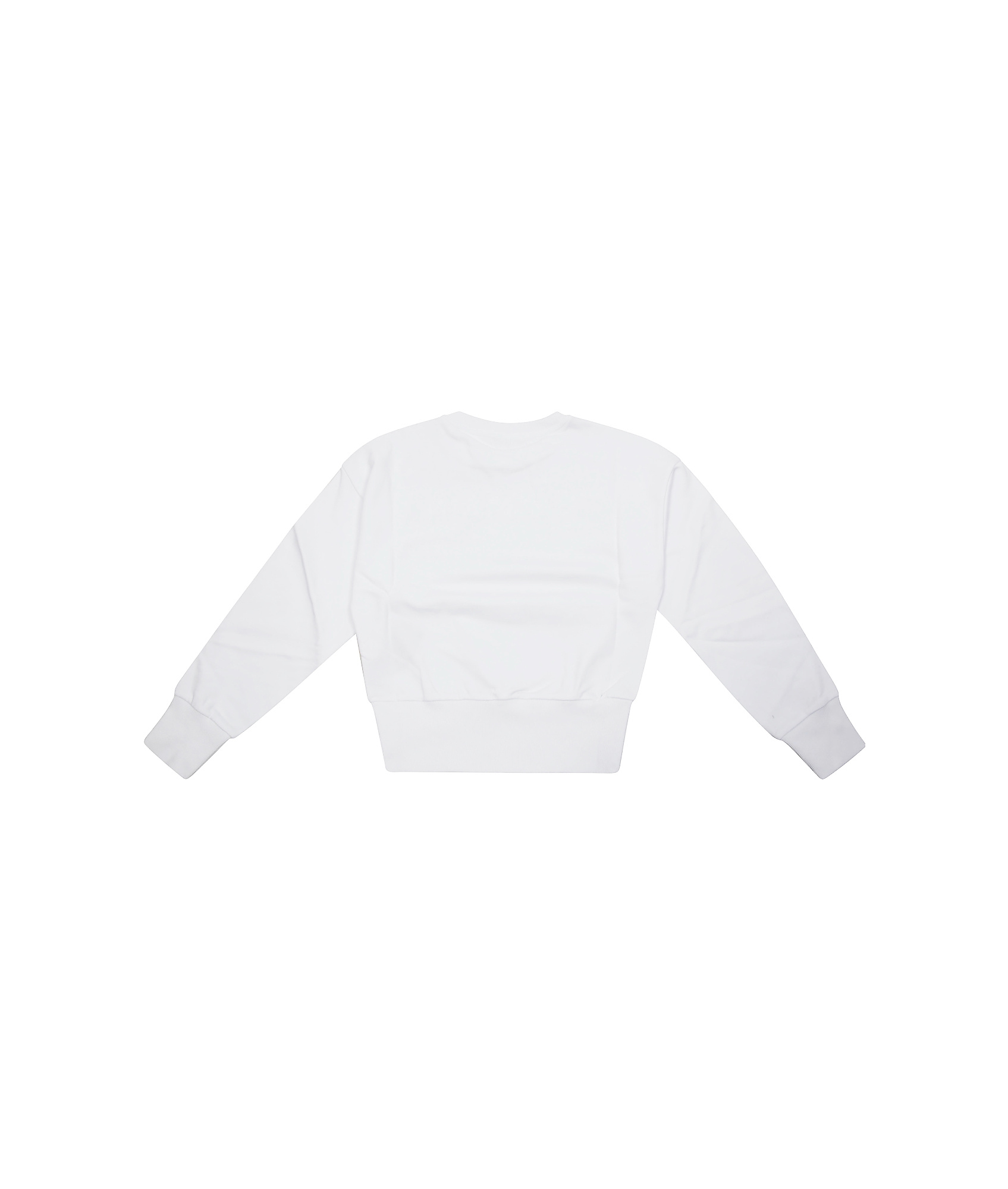 Balmain Long-sleeved Sweater In White