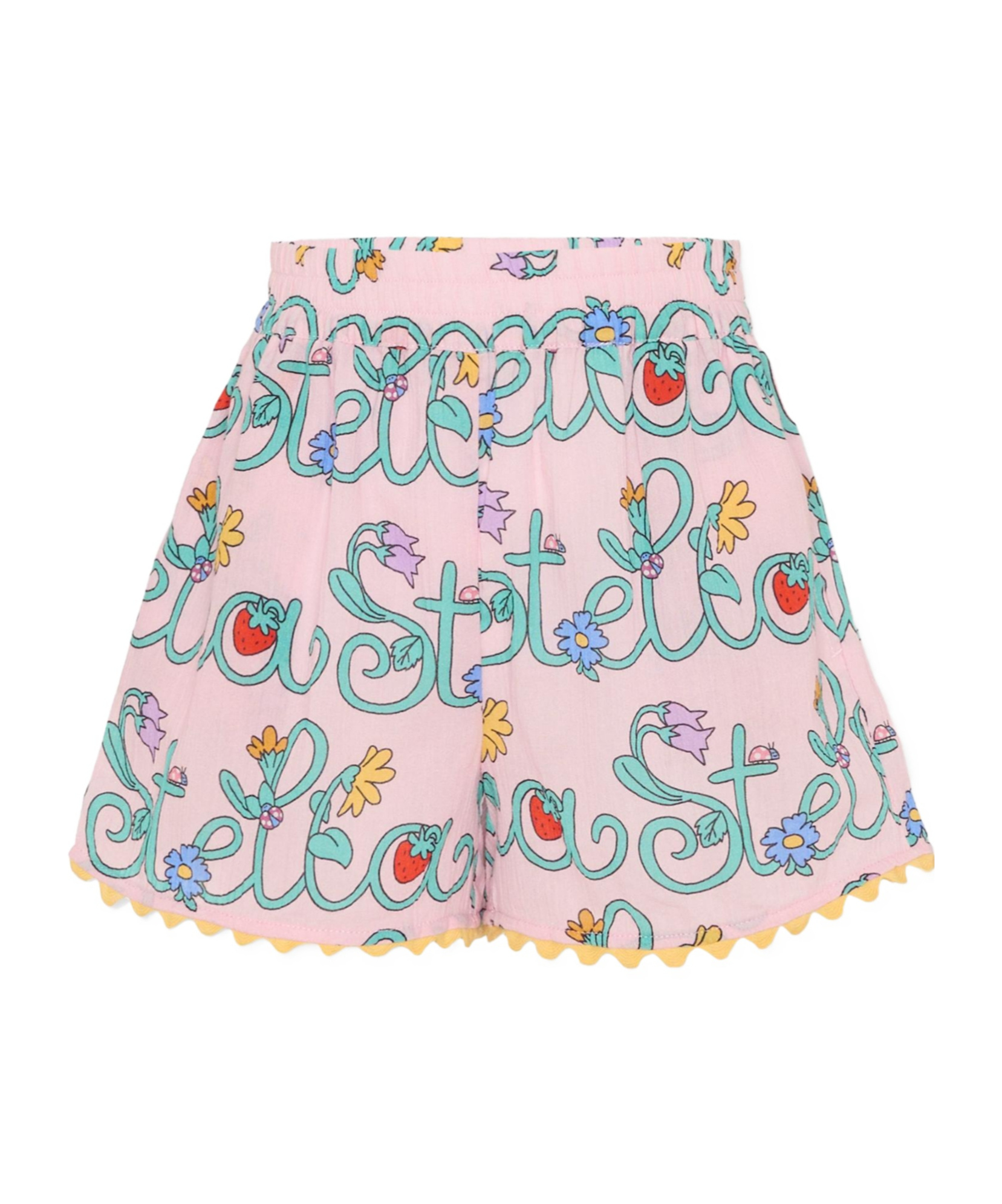 Stella Mccartney Kids Printed Shorts In Multi