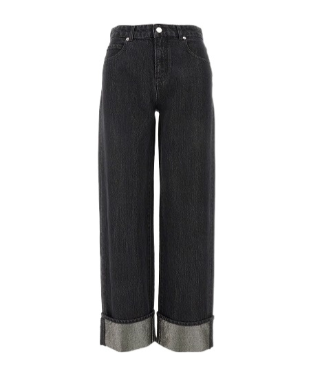 EMPORIO ARMANI BELT-LOOP JEANS