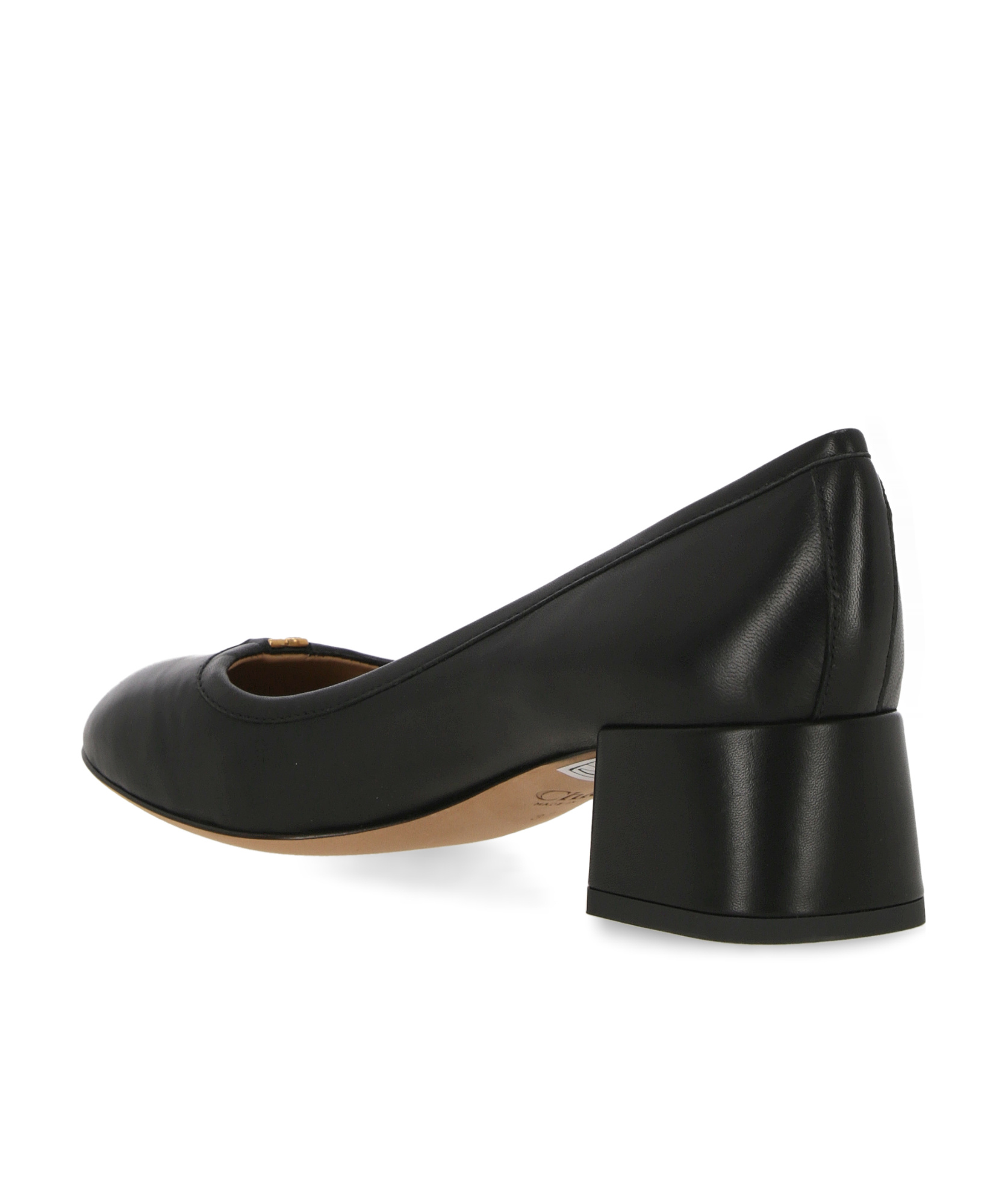 Shop Chloé 40mm Marcie Pumps In Black