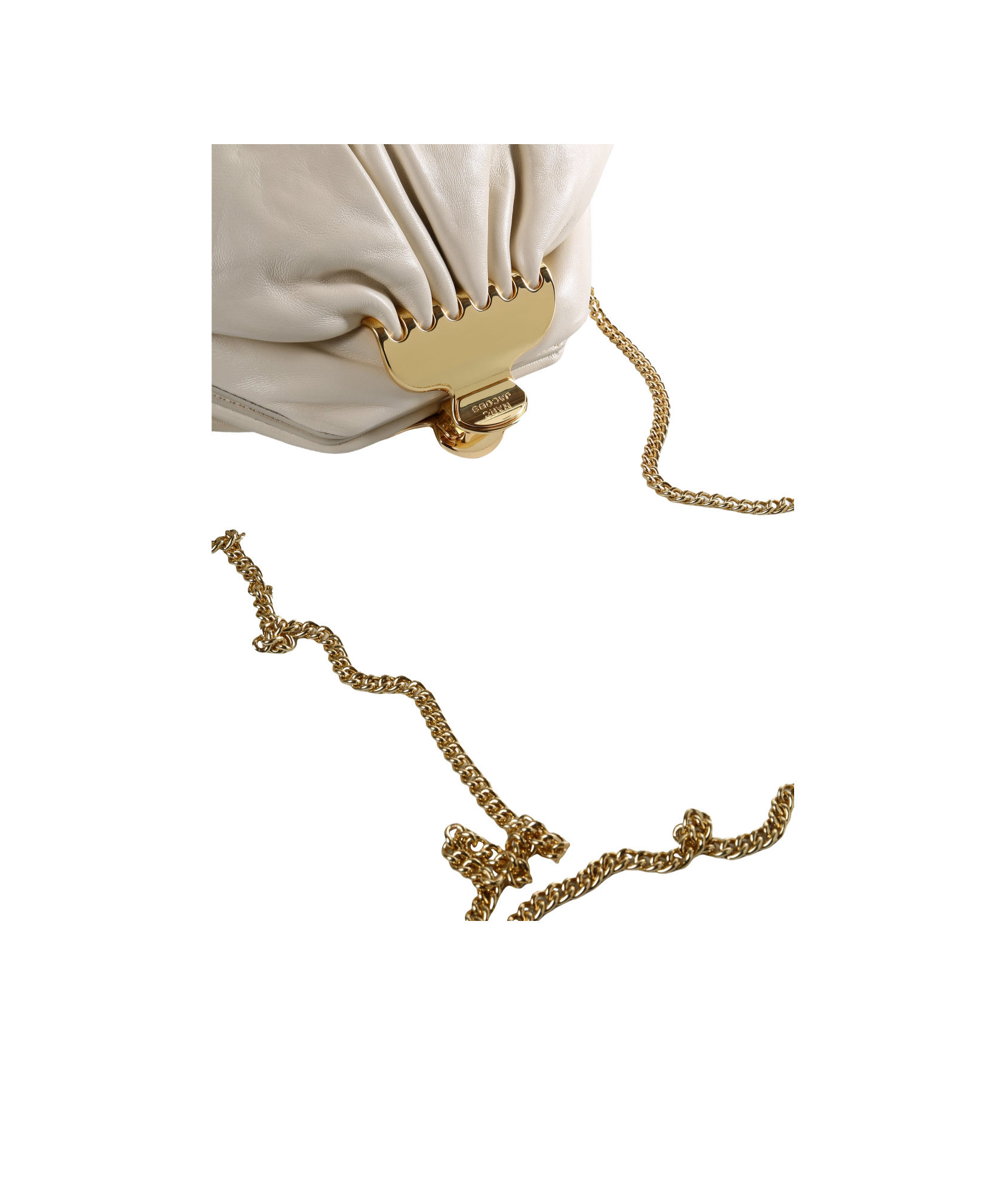 Marc Jacobs The Glam Small Clutch In White