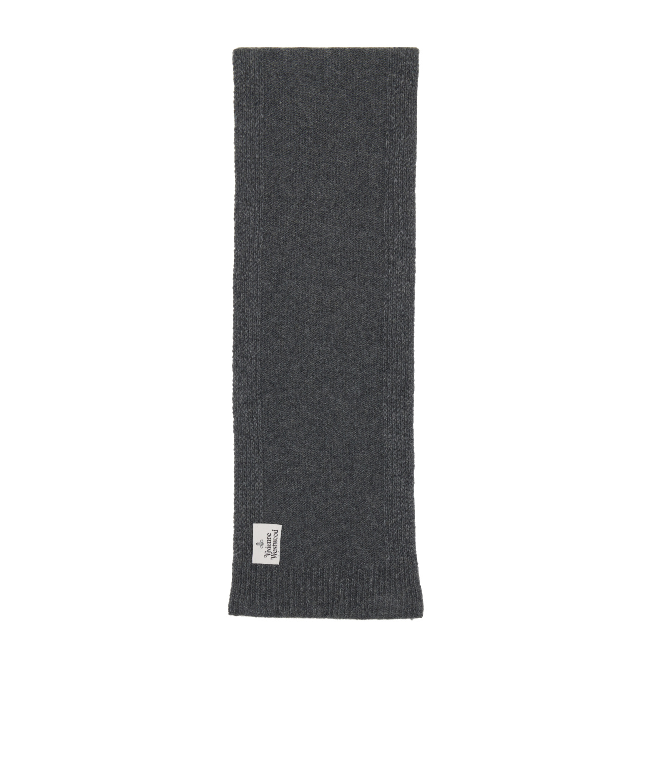 Vivienne Westwood Cashmere Scarf In Gray