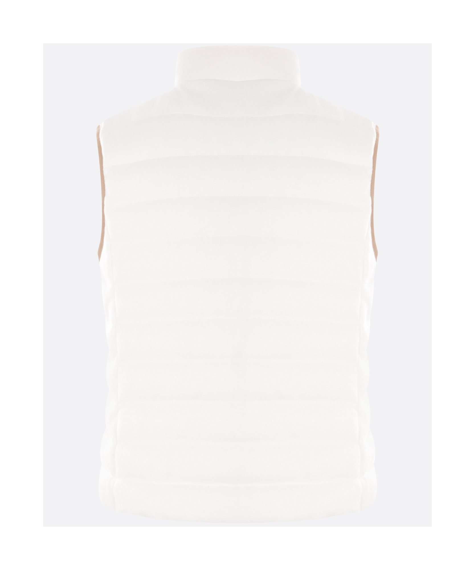 Shop Brunello Cucinelli Logo-appliqué Gilet In White