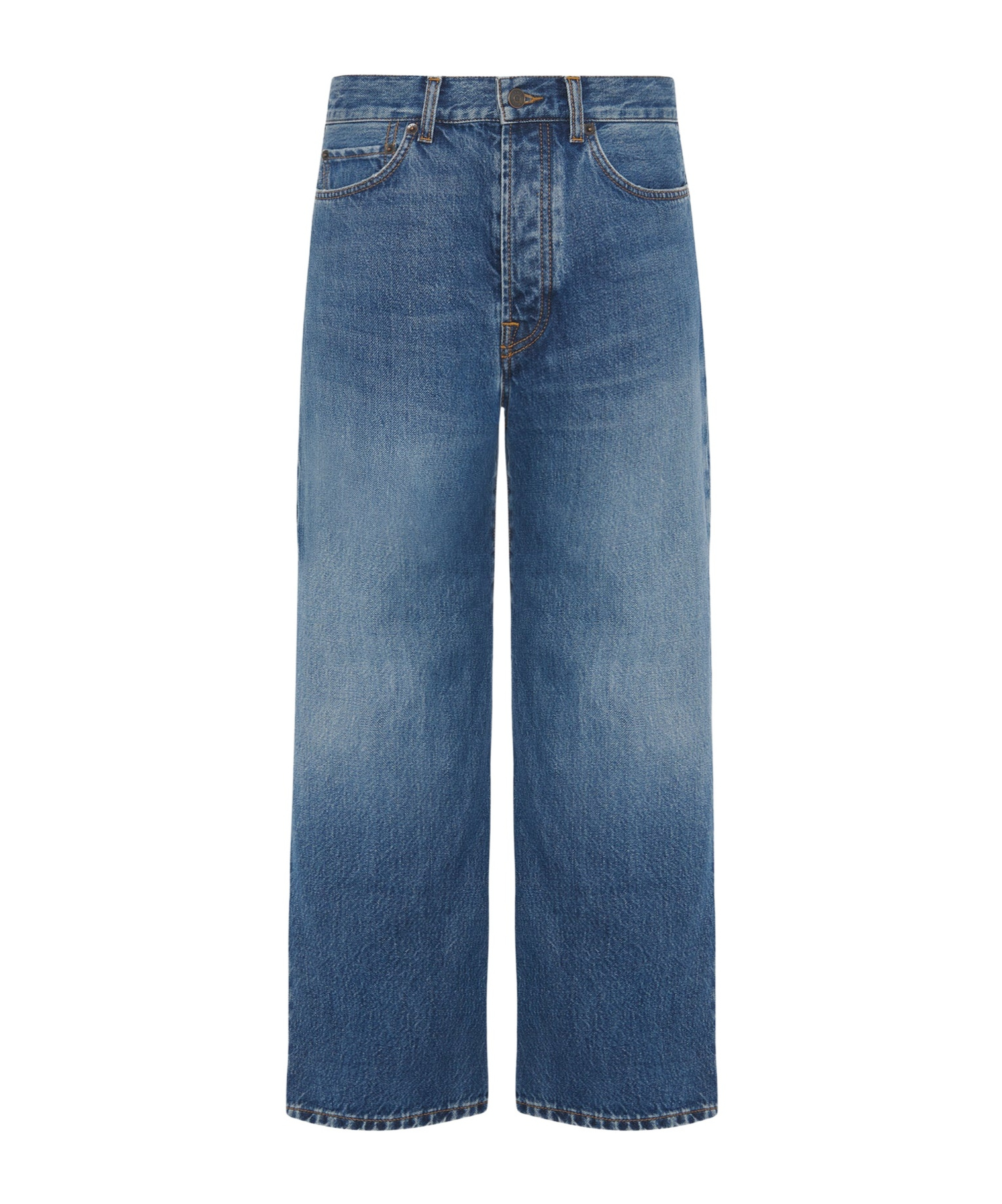 The Row Lesley Straight-leg Jeans In Blue