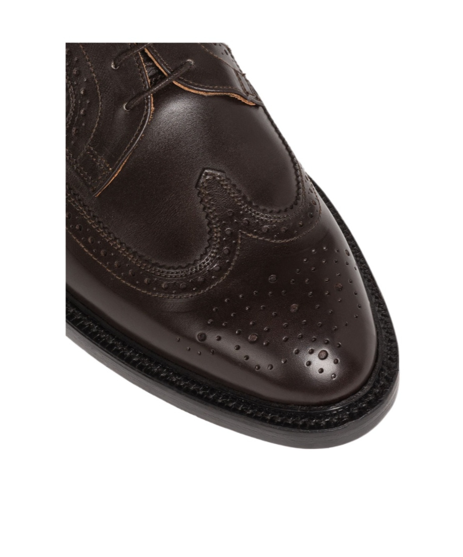 Thom Browne Goodyear Classic Longwing Brogues In Black