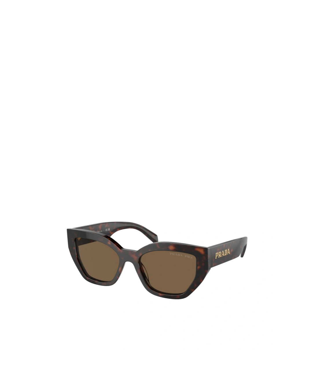 Prada Cat-eye-sonnenbrille In Schildpattoptik In Brown