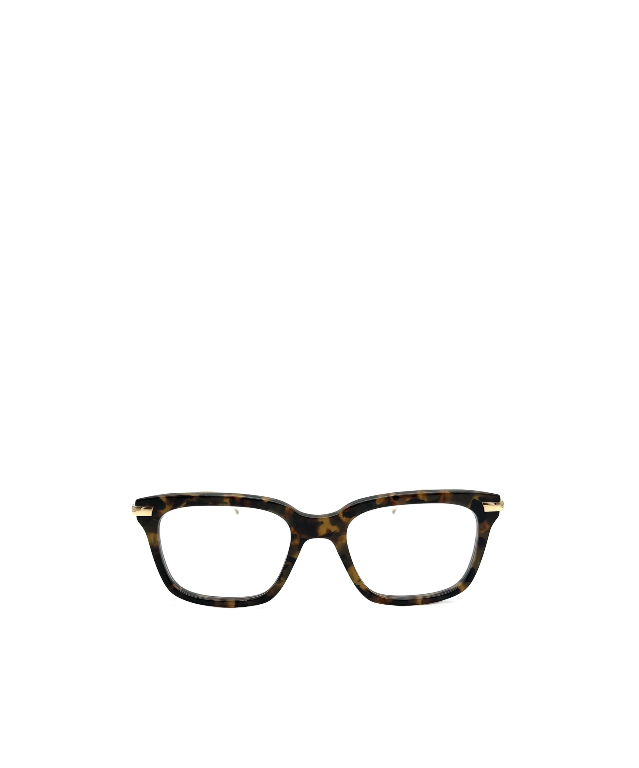 Thom Browne Eyewear Square Frame Glasses In Black