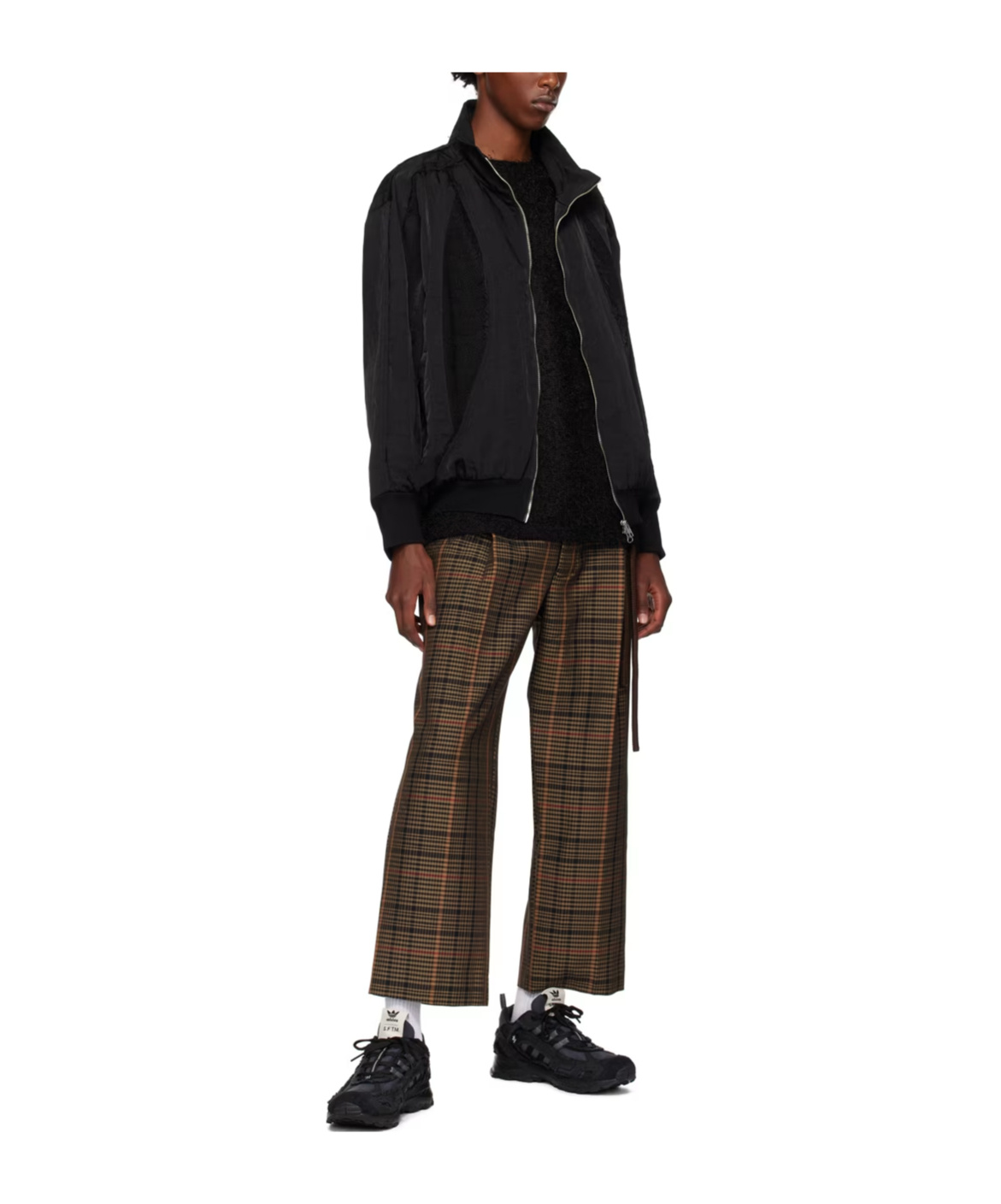 SONG FOR THE MUTE PLAID CASUAL PANTS 