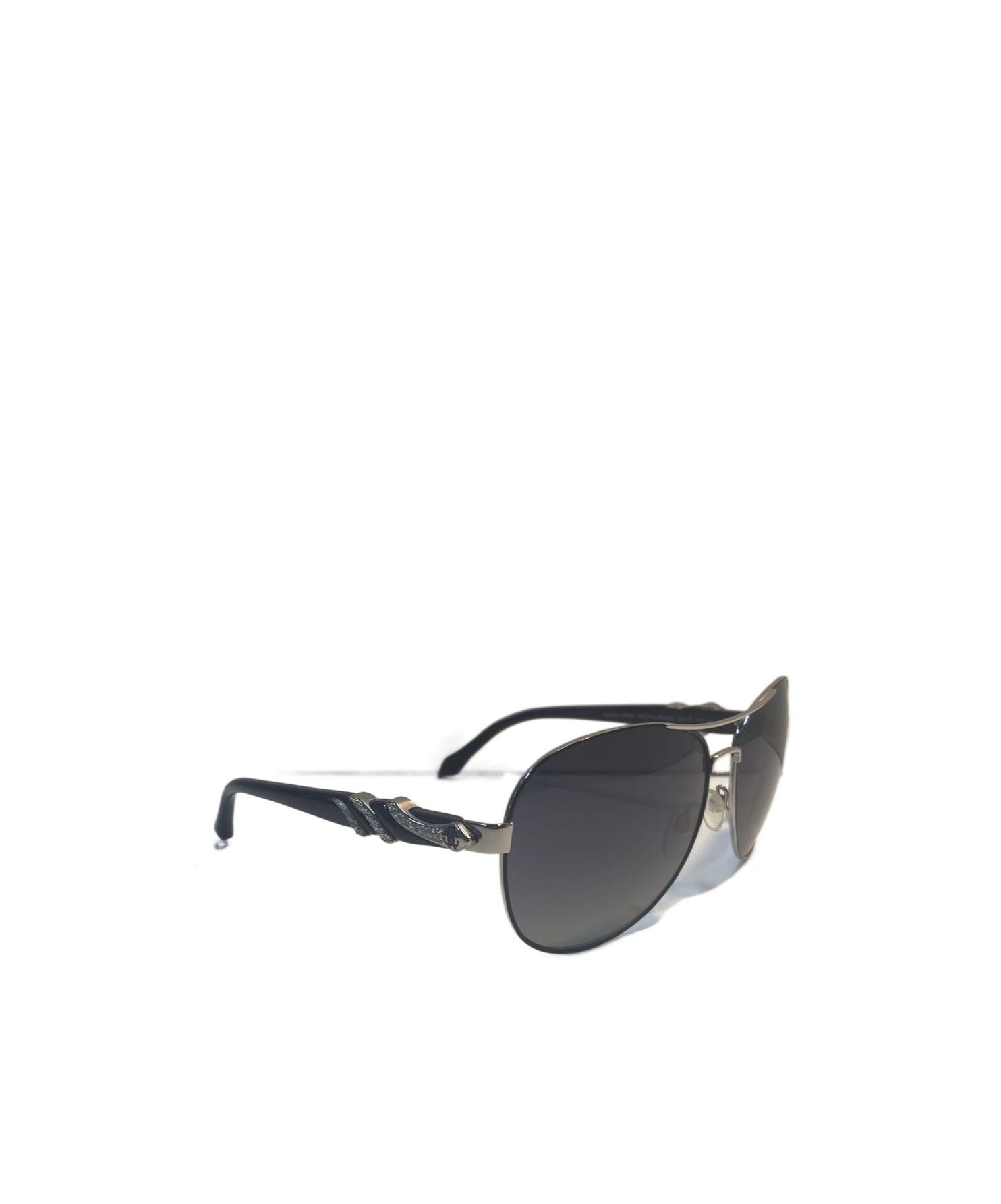 Shop Roberto Cavalli Gradient Full-frame Sunglasses In Black