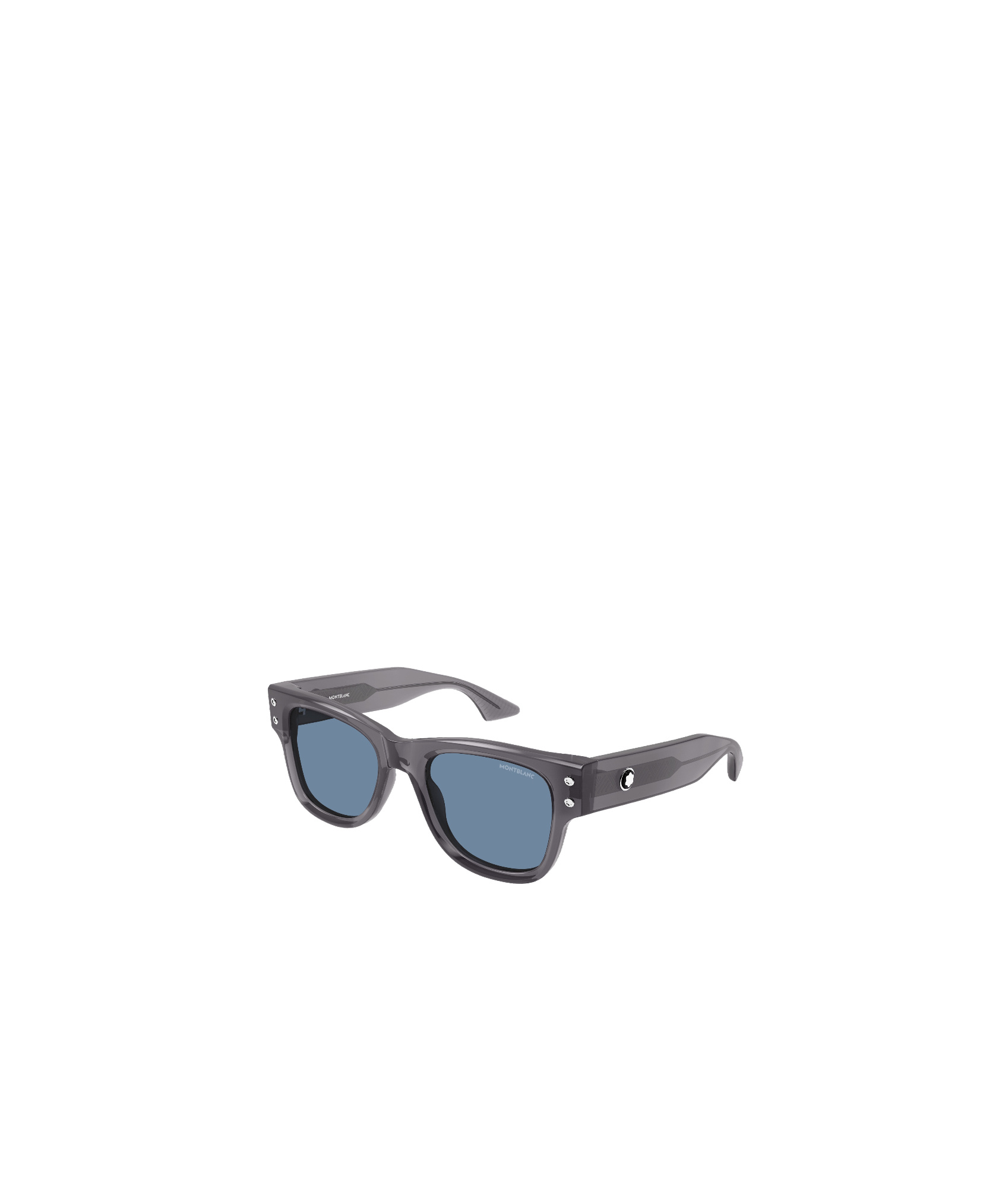 Montblanc Full Frame Sunglasses In Gray