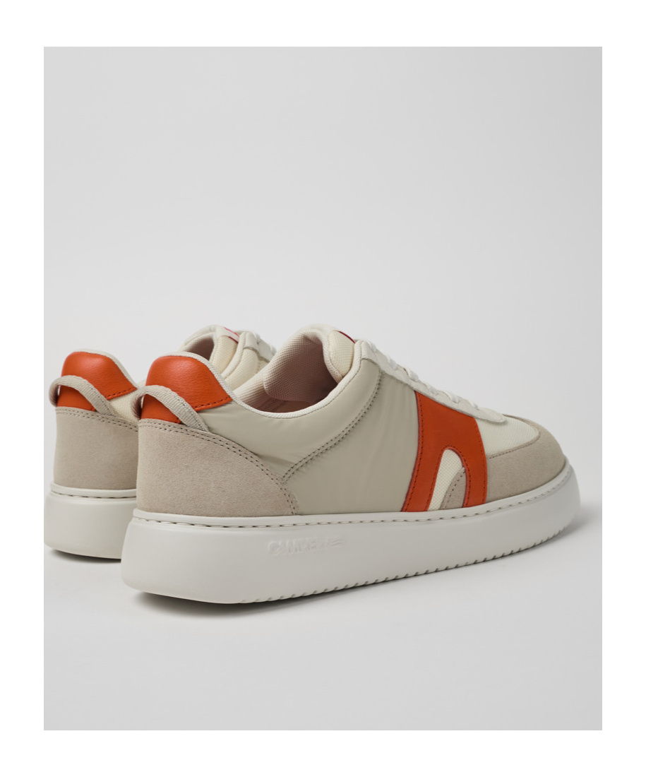Camper Runner K21 Round-toe Leather Sneakers In Nude
