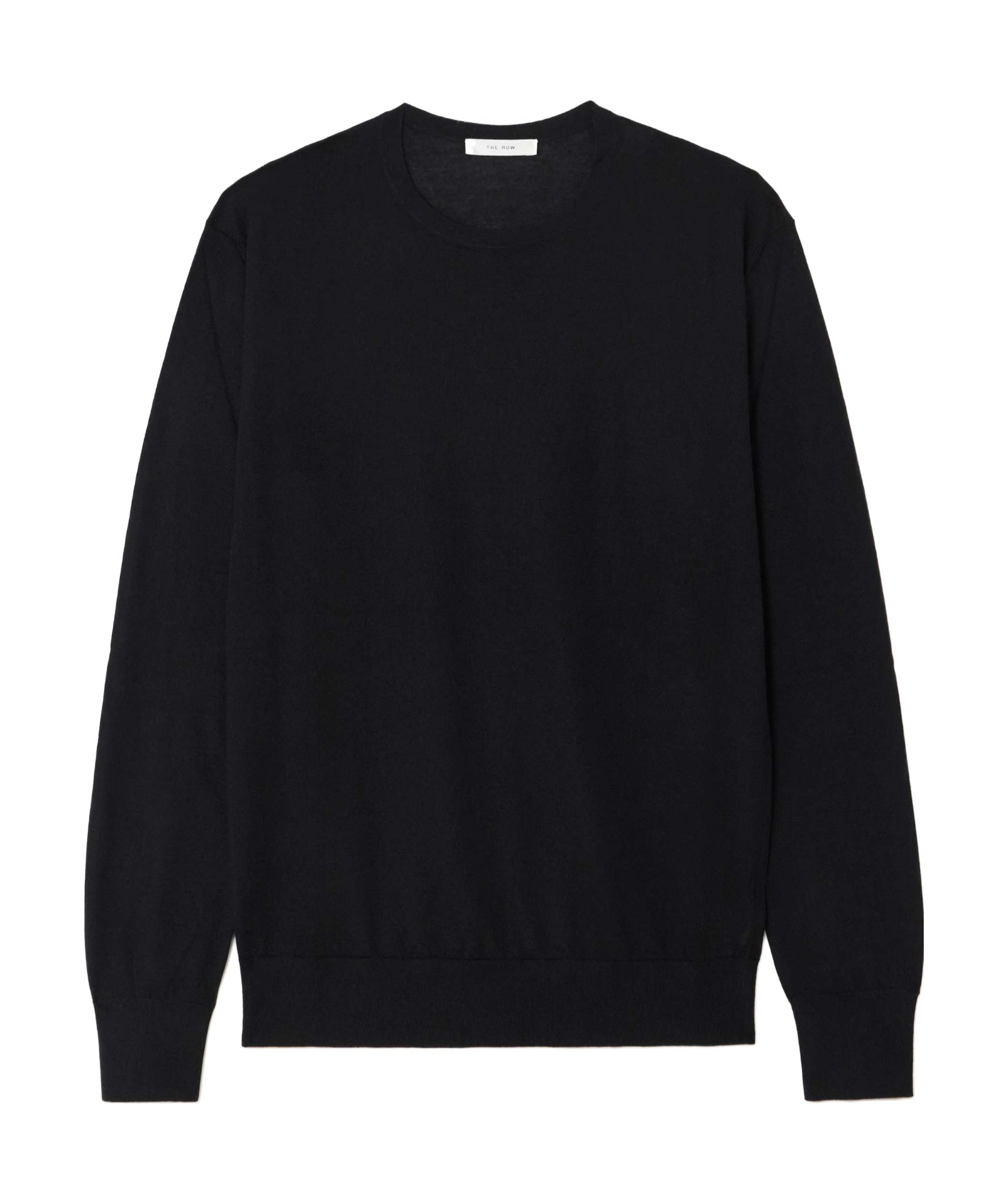 The Row Long-sleeved Sweater In Black
