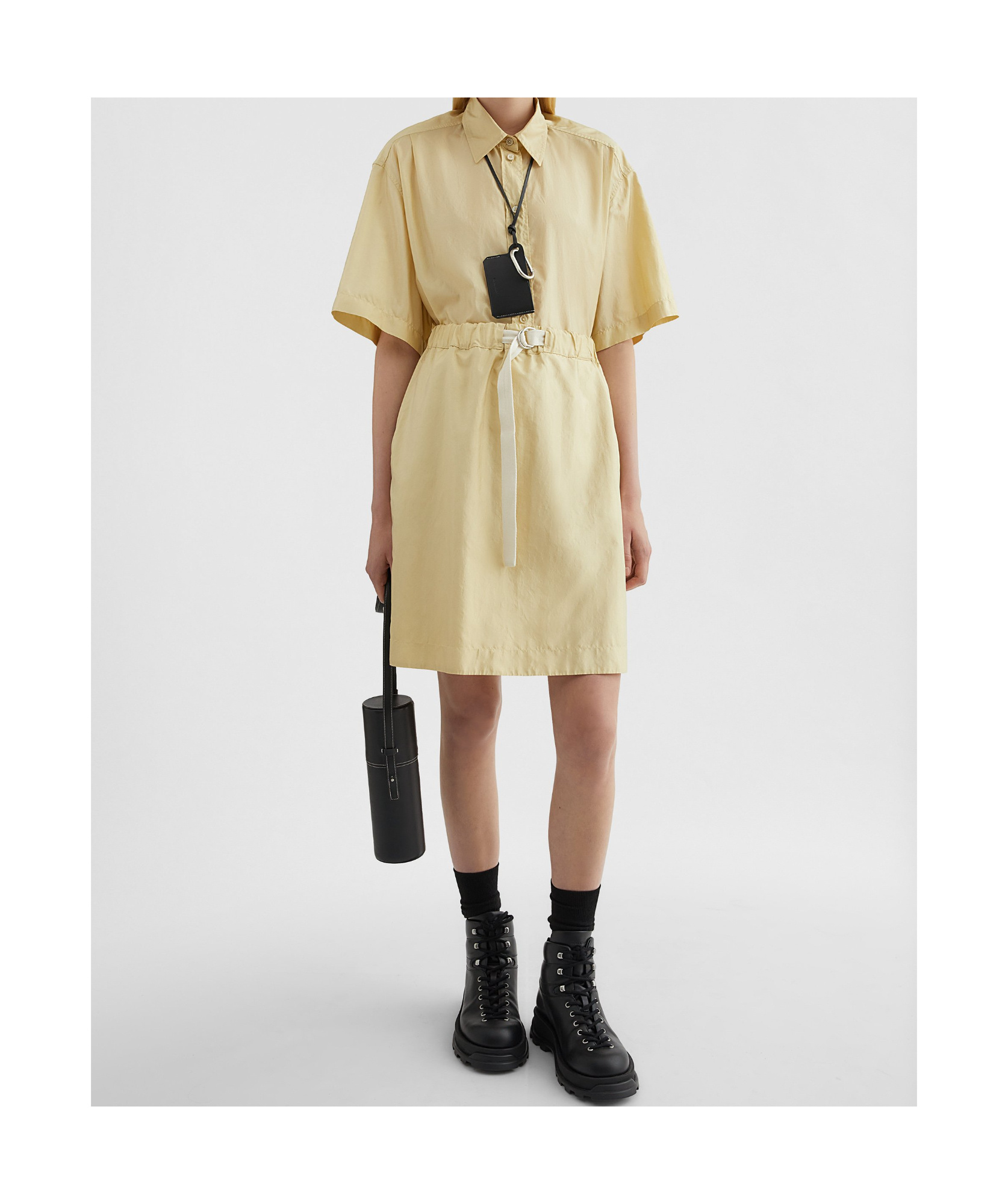 Shop Jil Sander Shirt In Nude