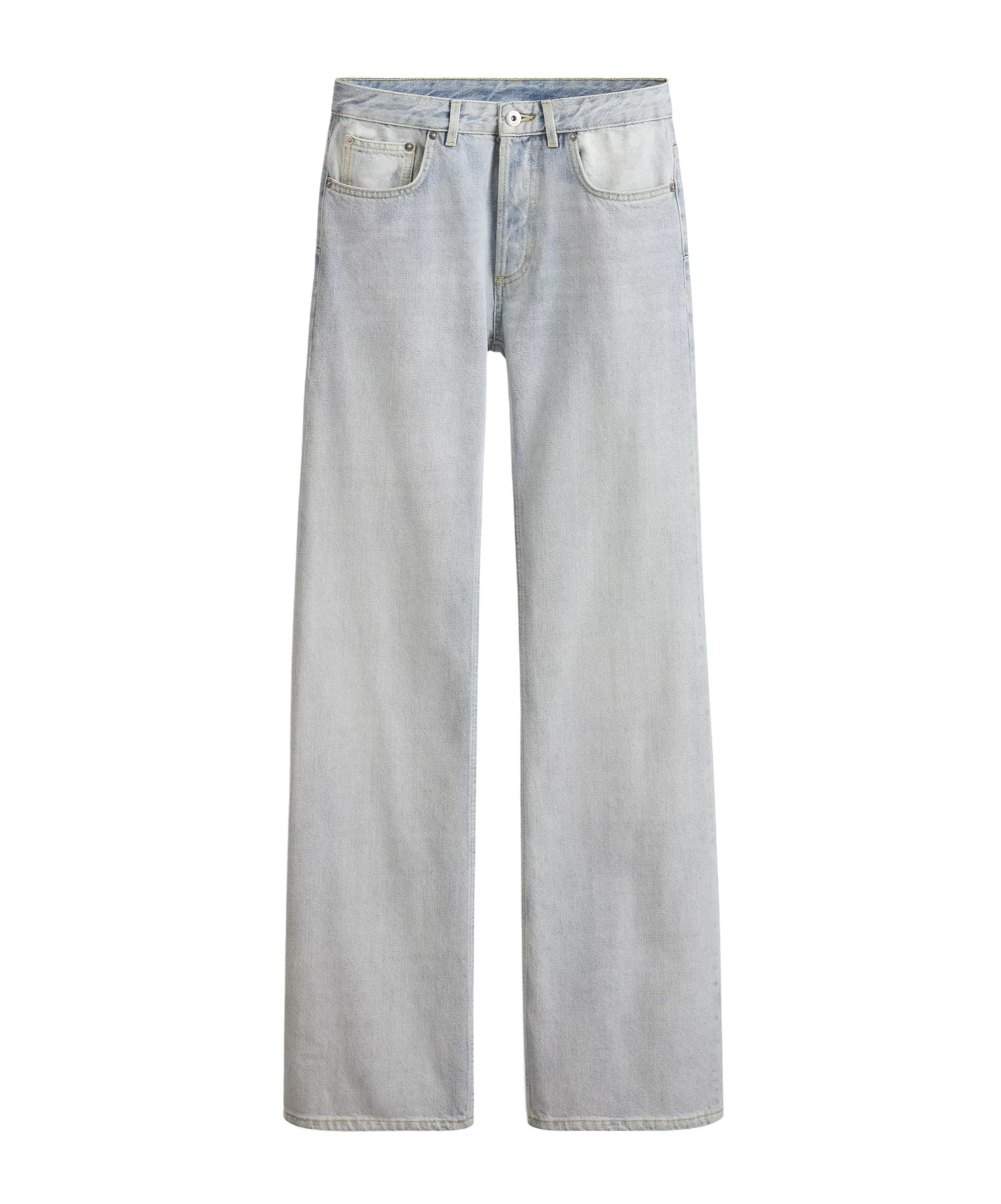 Dior Cuffed Regular-fit Jeans In Blue