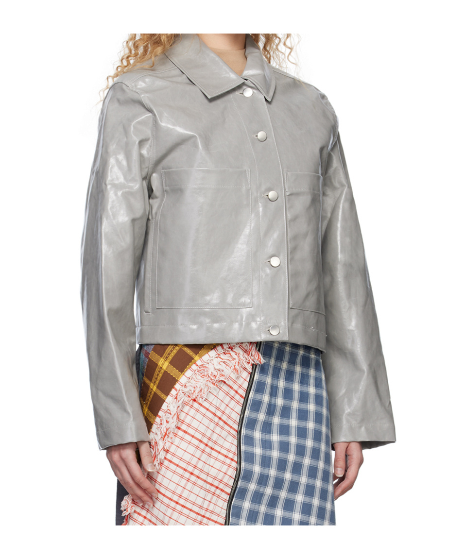 Song For The Mute Ssense Exclusive Gray Jacket In Gray