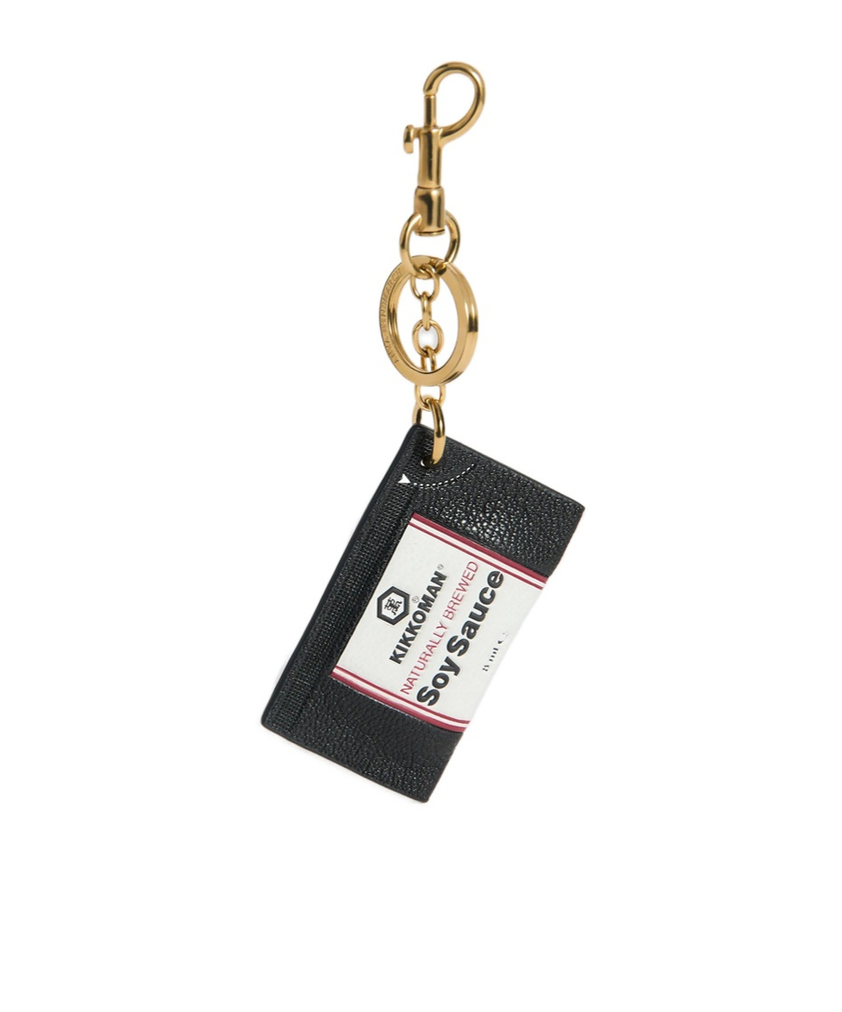 Anya Hindmarch Keychain Kikkoman Soy Sauce In Black