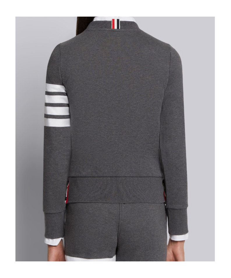 Thom Browne Crewneck Sweatshirt In Gray