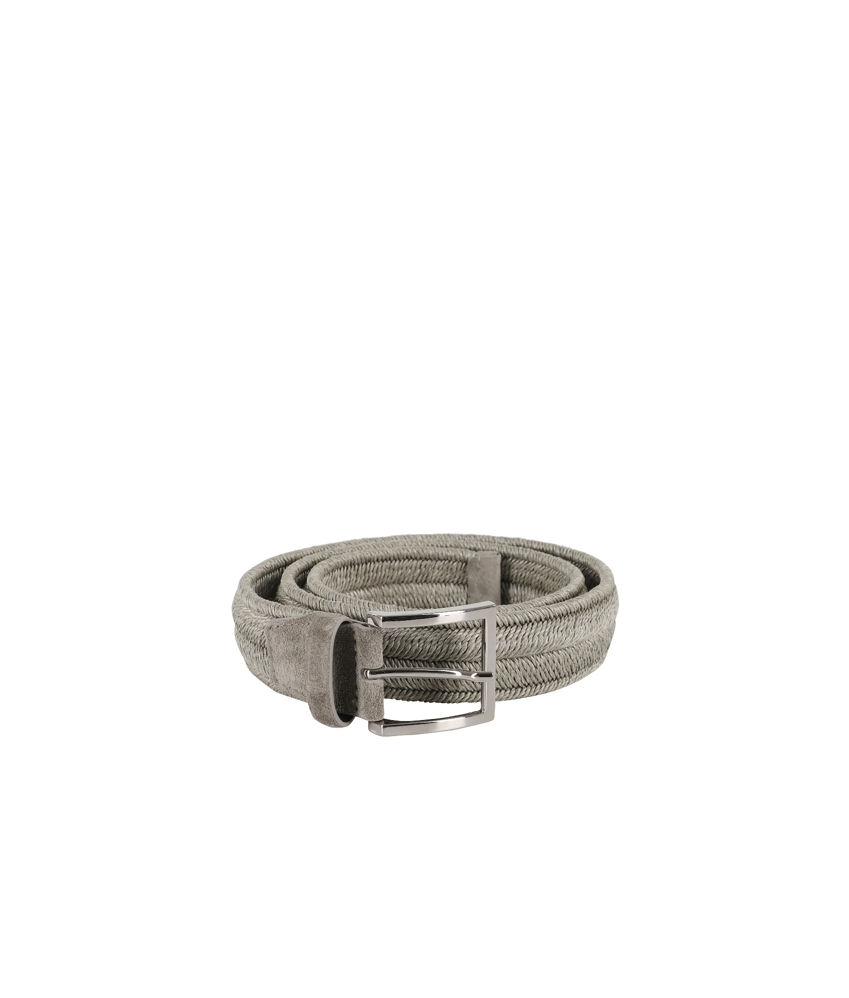 Orciani Cintura In Pelle In Perla