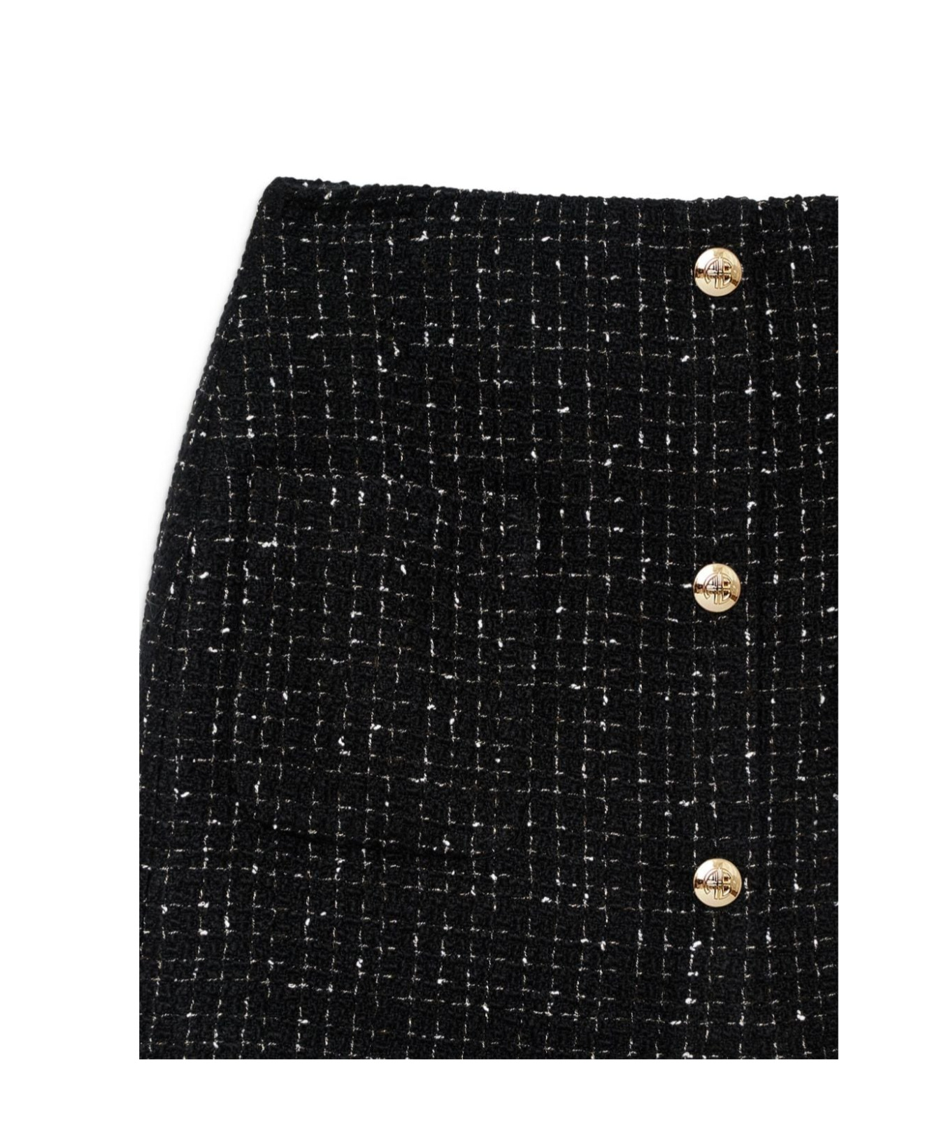 Anine Bing Mateo Skirt In Black