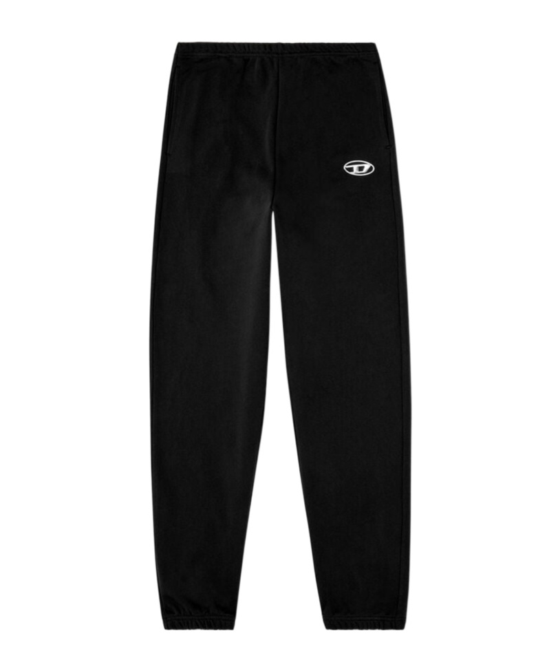 Diesel Straight Trousers With Elastic Waistband And Side Pockets