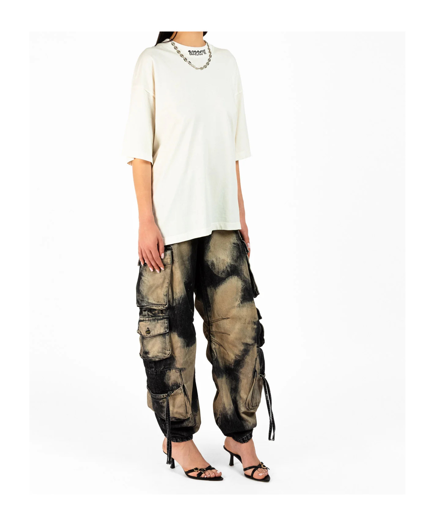 Barrow Jersey T-shirt In White