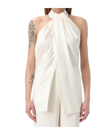 Stella Mccartney Halter Neck Velvet Top