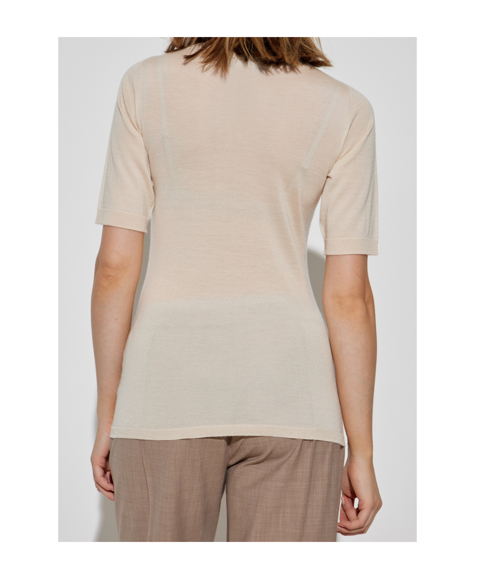 Fabiana Filippi Fine-ribbed Top