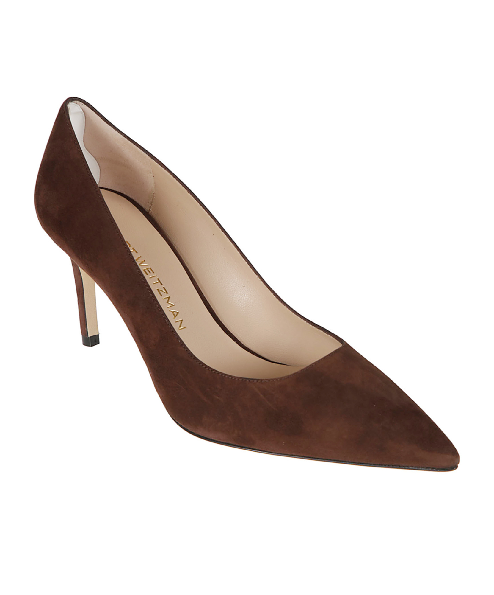 Stuart Weitzman Pointed High Heels In Blue
