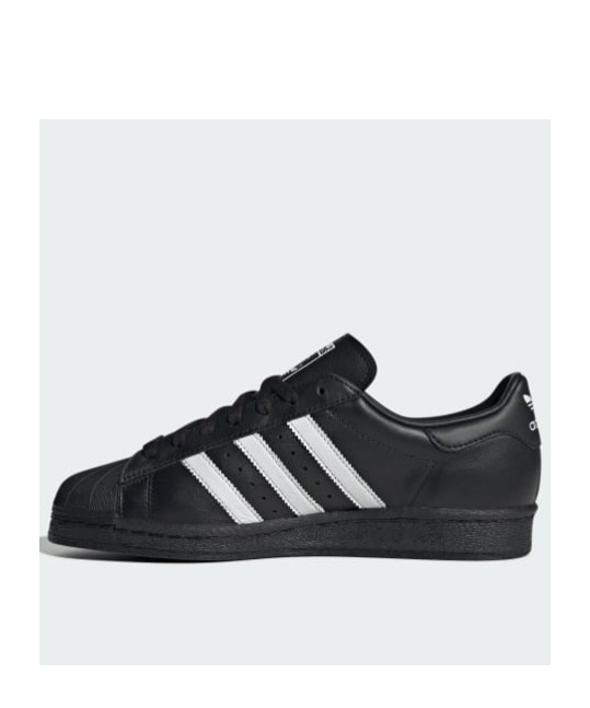 Adidas Originals Mens Adidas Superstar Ii Pony-hair Leather Low-top Trainers In Black