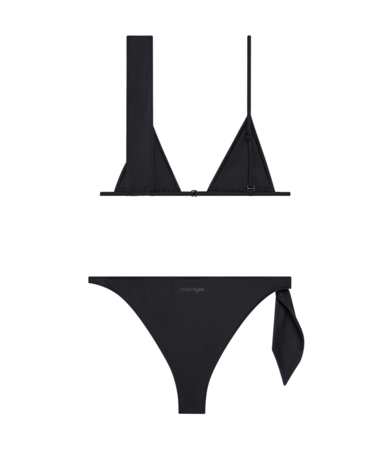 Courrèges Scarf Bikini With Adjustable Straps