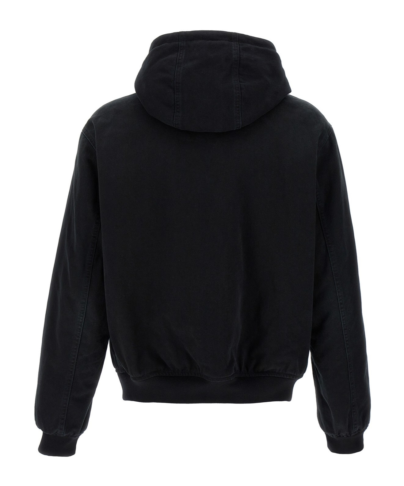 Prada Denim Jacket In Black
