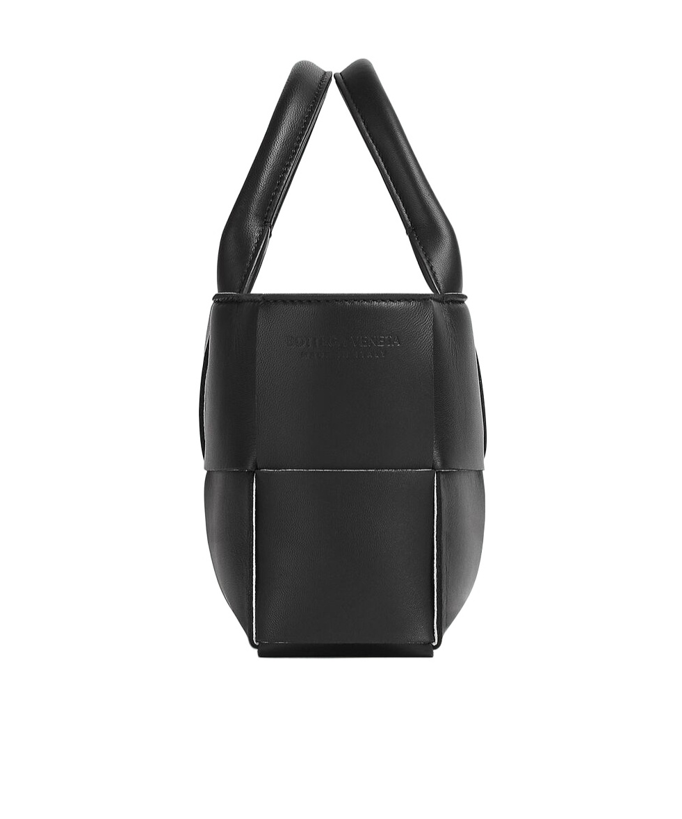 Bottega Veneta Candy Arco Tote Bag In Black