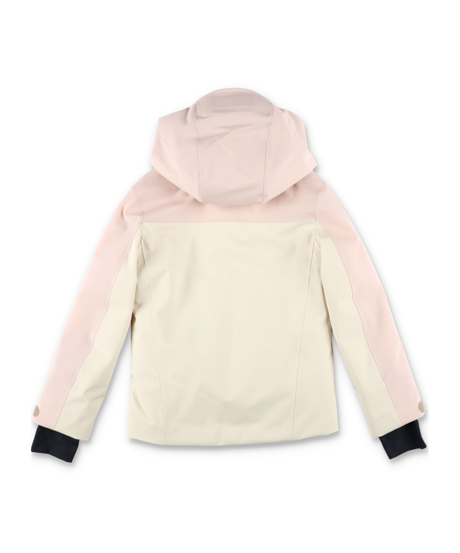 Moncler Long-sleeved Down Jacket In Nude