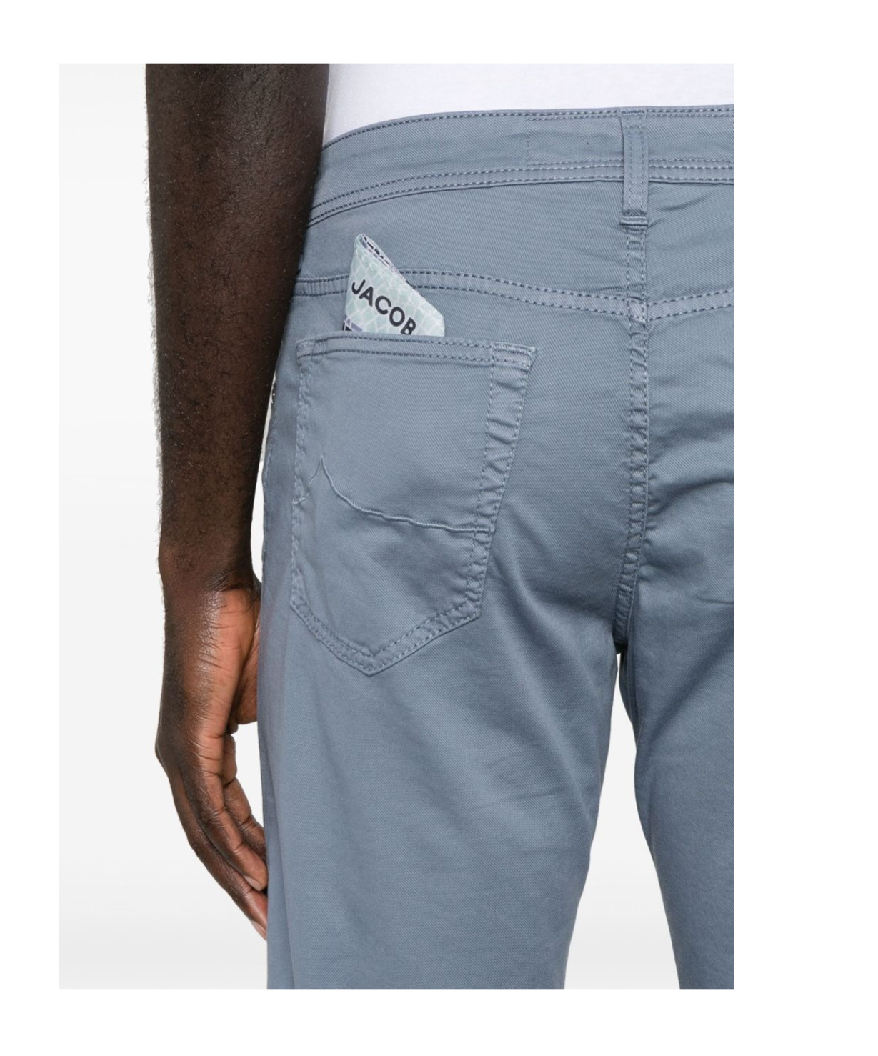 Jacob Cohen Belt-loop Casual Pants In Gray