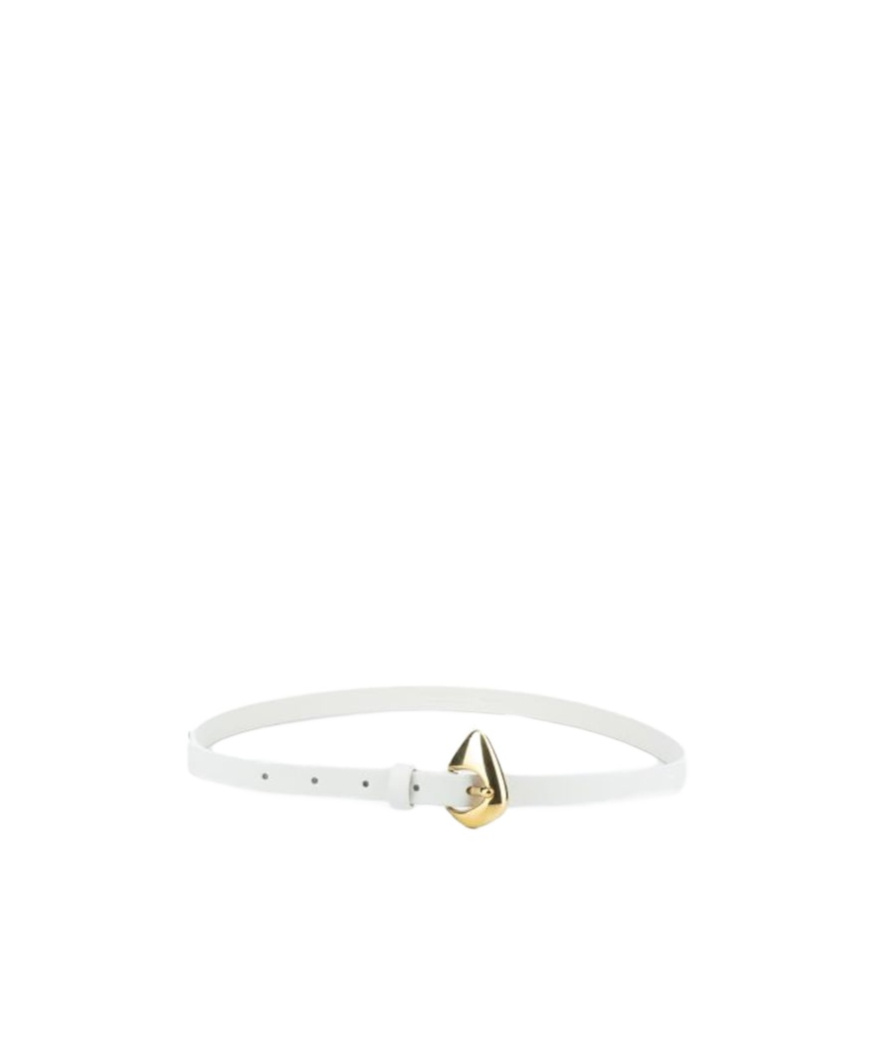 Bottega Veneta Adjustable Waist Belt In White