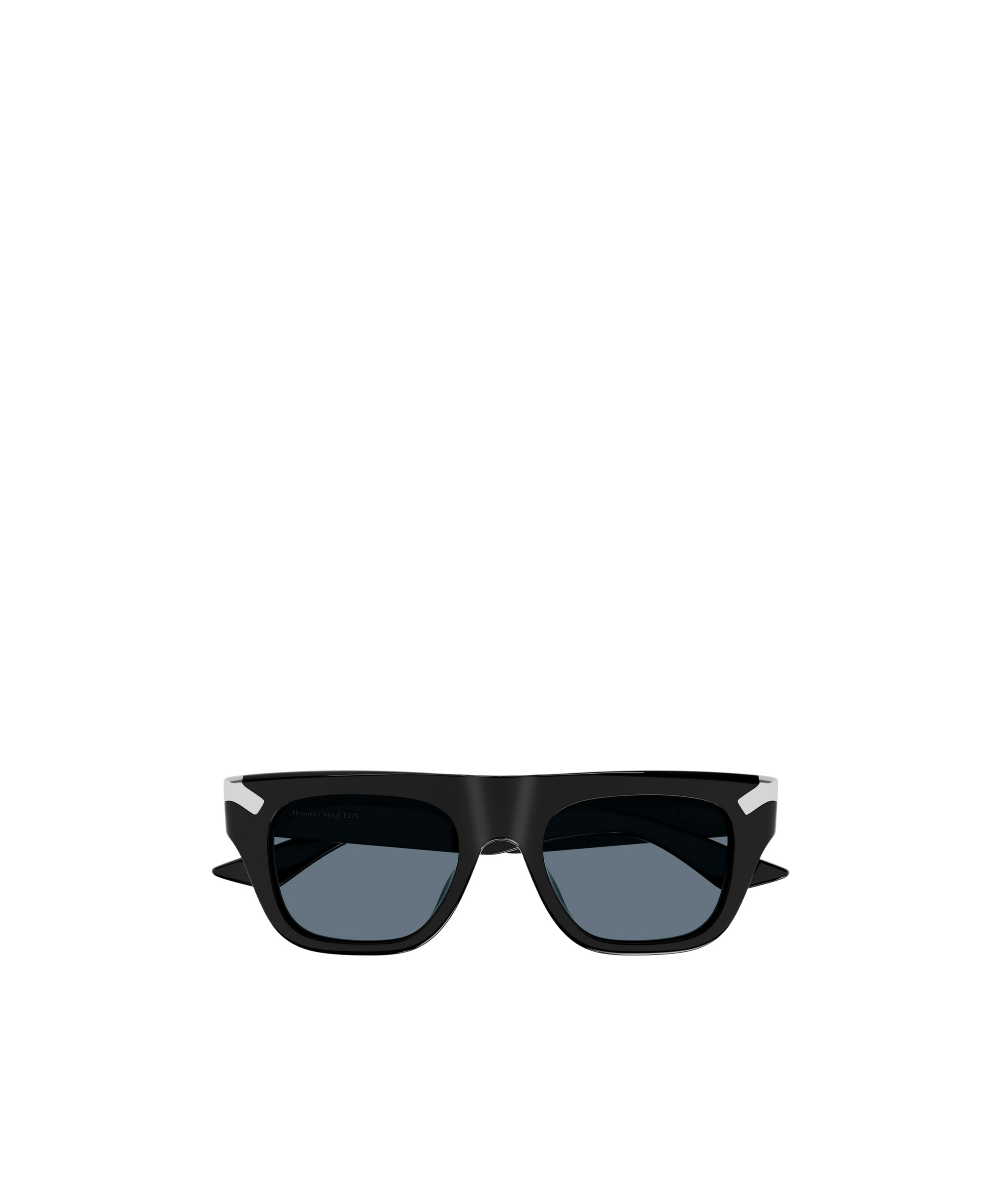 Alexander Mcqueen Rectangle Frame Sunglasses Sunglasses In Black