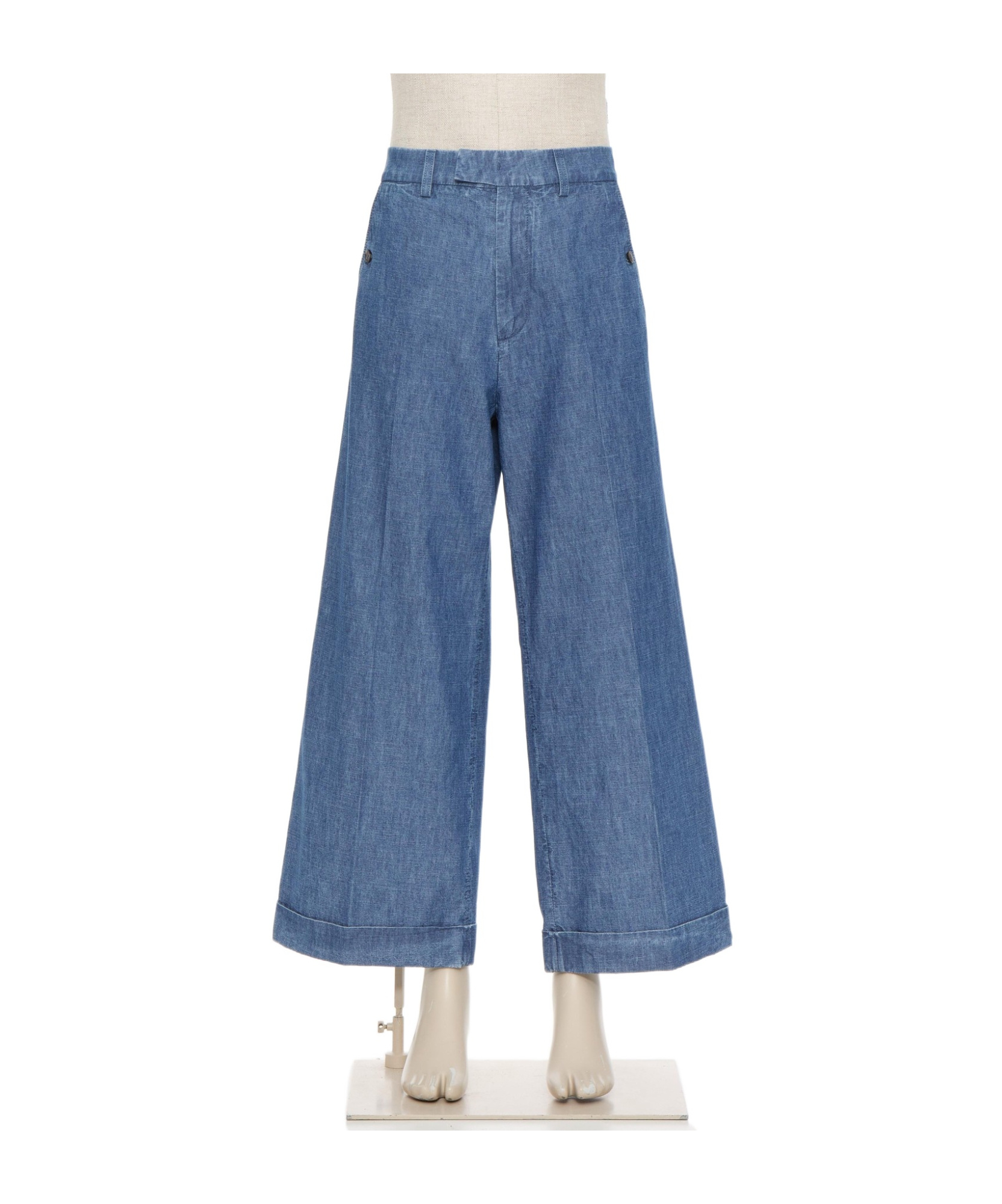 Valentino Multi-pocket Jeans In Blue