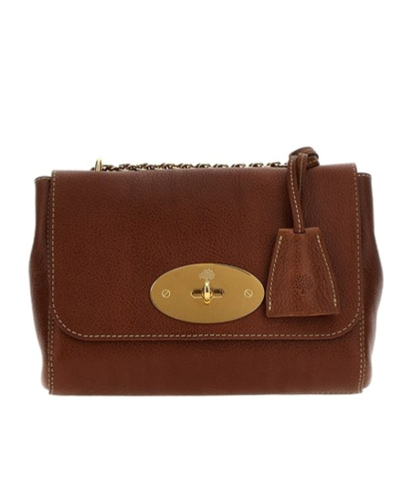 Mulberry Lily Legacy Foldover Top Crossbody Bag In Brown